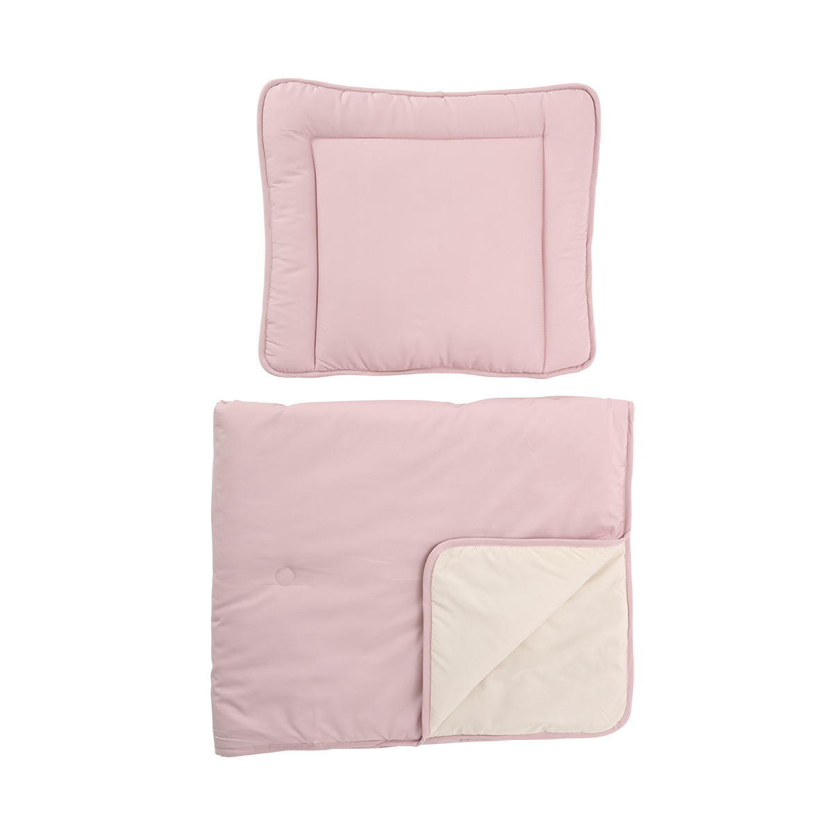 Kinder dekbed zonder hoes 100x135 cm - Katoenen baby deken en kussen set kinderdeken 100 x 135 en kussen 60 x 40 - Dekbedden kinderdekbed voor babybed Oeko-Tex Safari