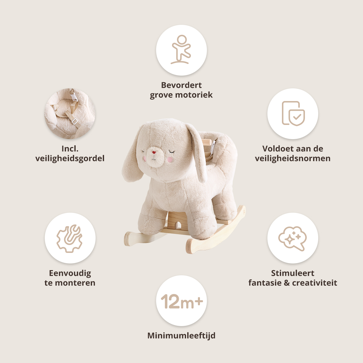 Peuter - Plastic - Roze - Hobbelpaard kopen? | Korting tot 50