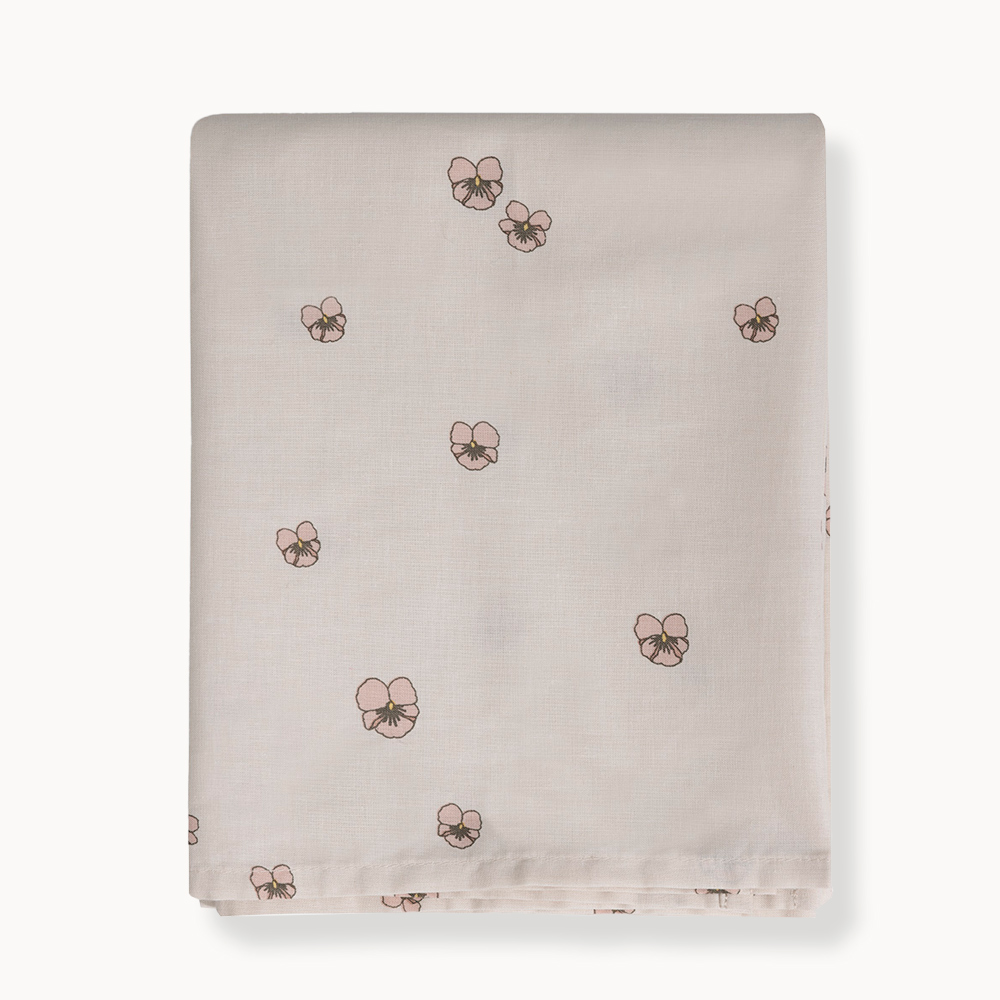 LEDIKANT LAKEN 100 X 140 CM «PANSY» | BEIGE-ROZE