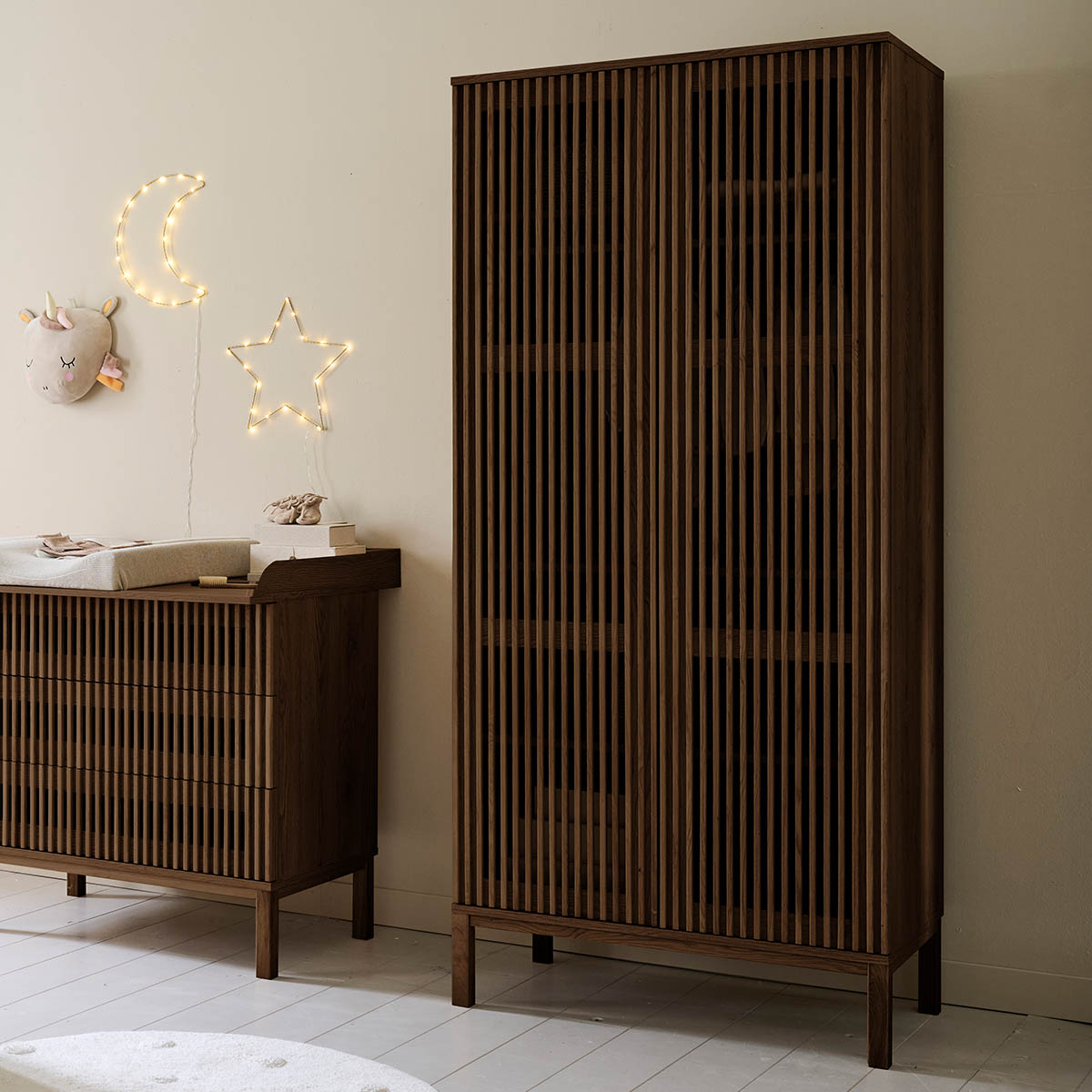 Armoire enfant «Japandi» | Wenge