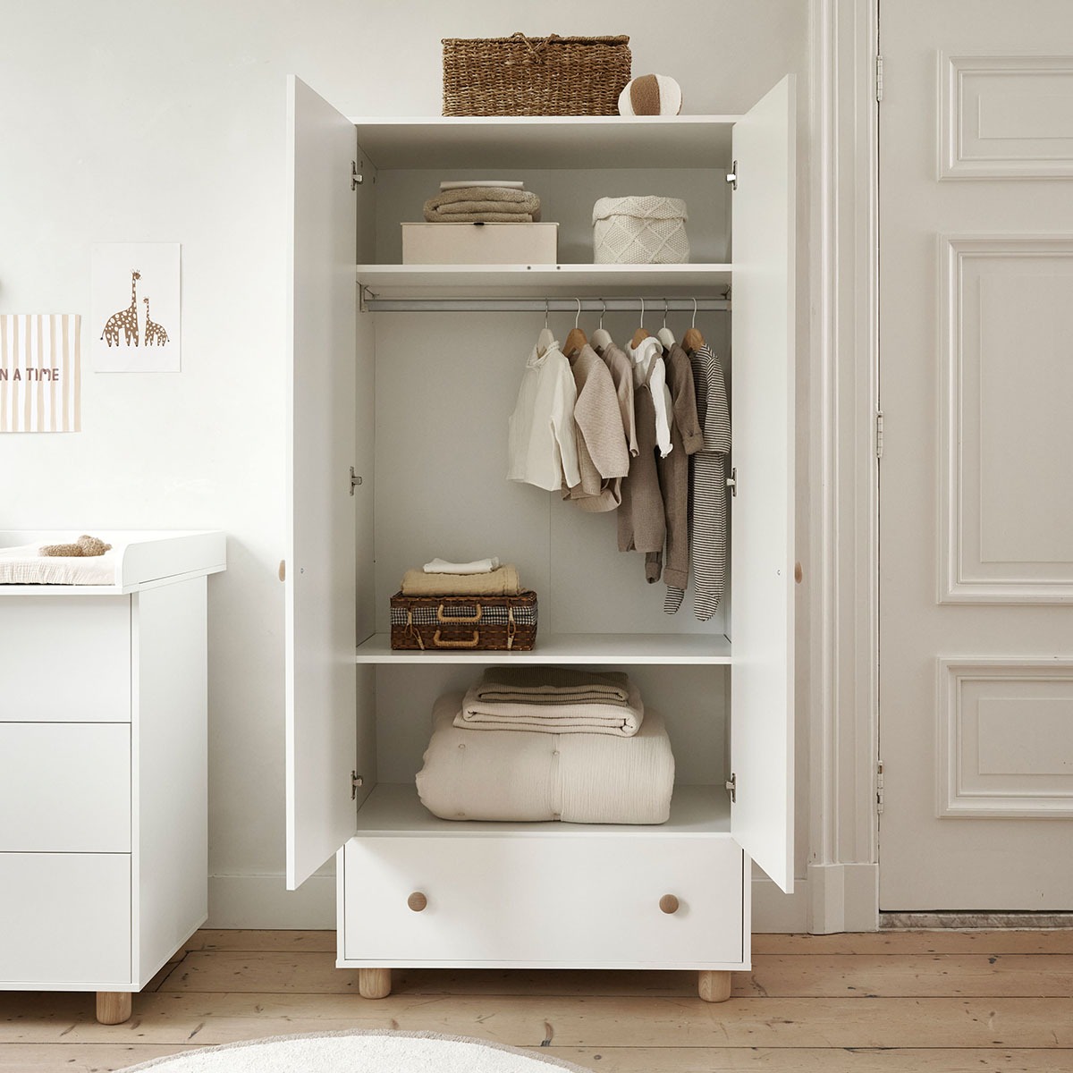 Kleiderschrank «Bocca Nova» | Weiss