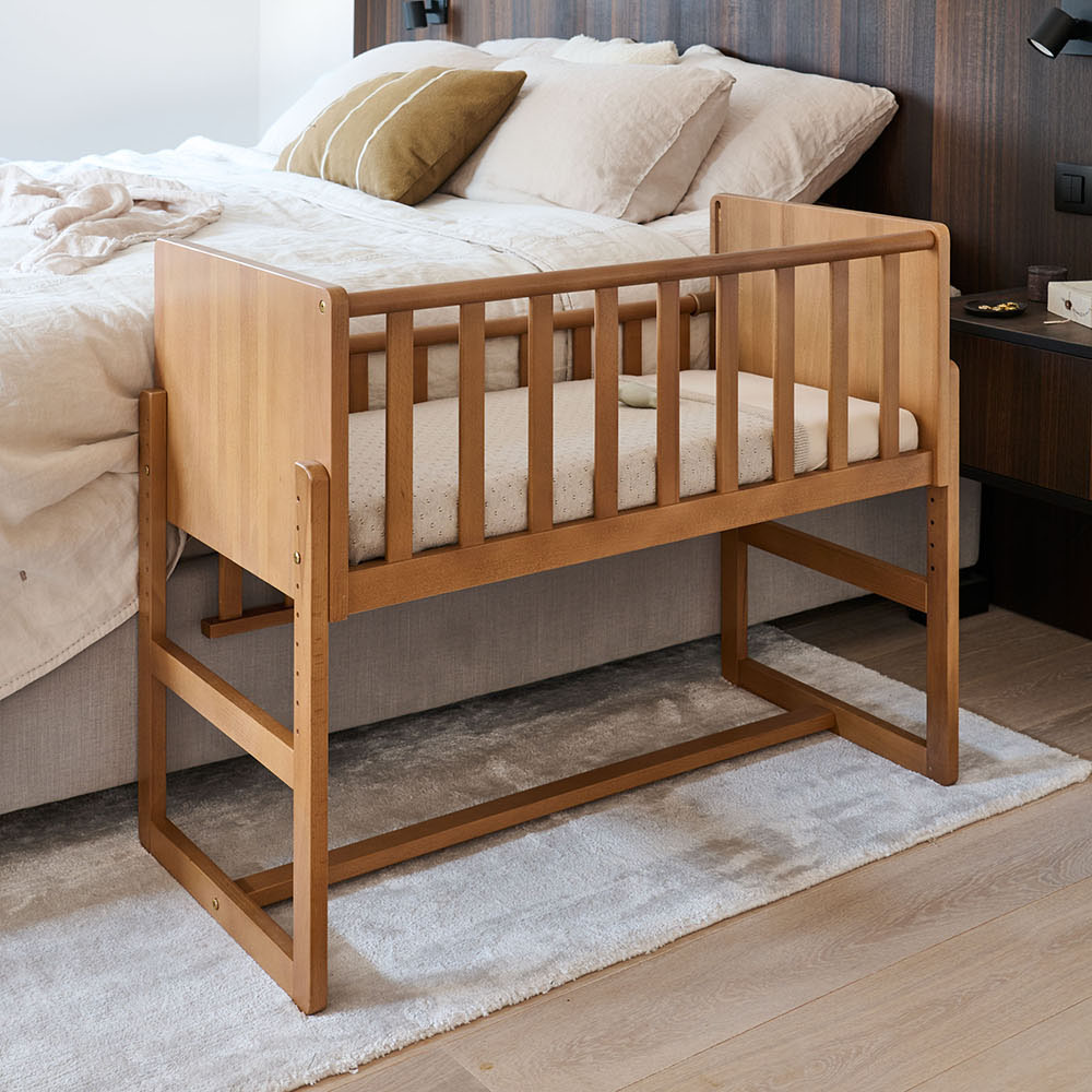 BEISTELLBETT «NUAGE» | 45X90 CM | WALNUSS