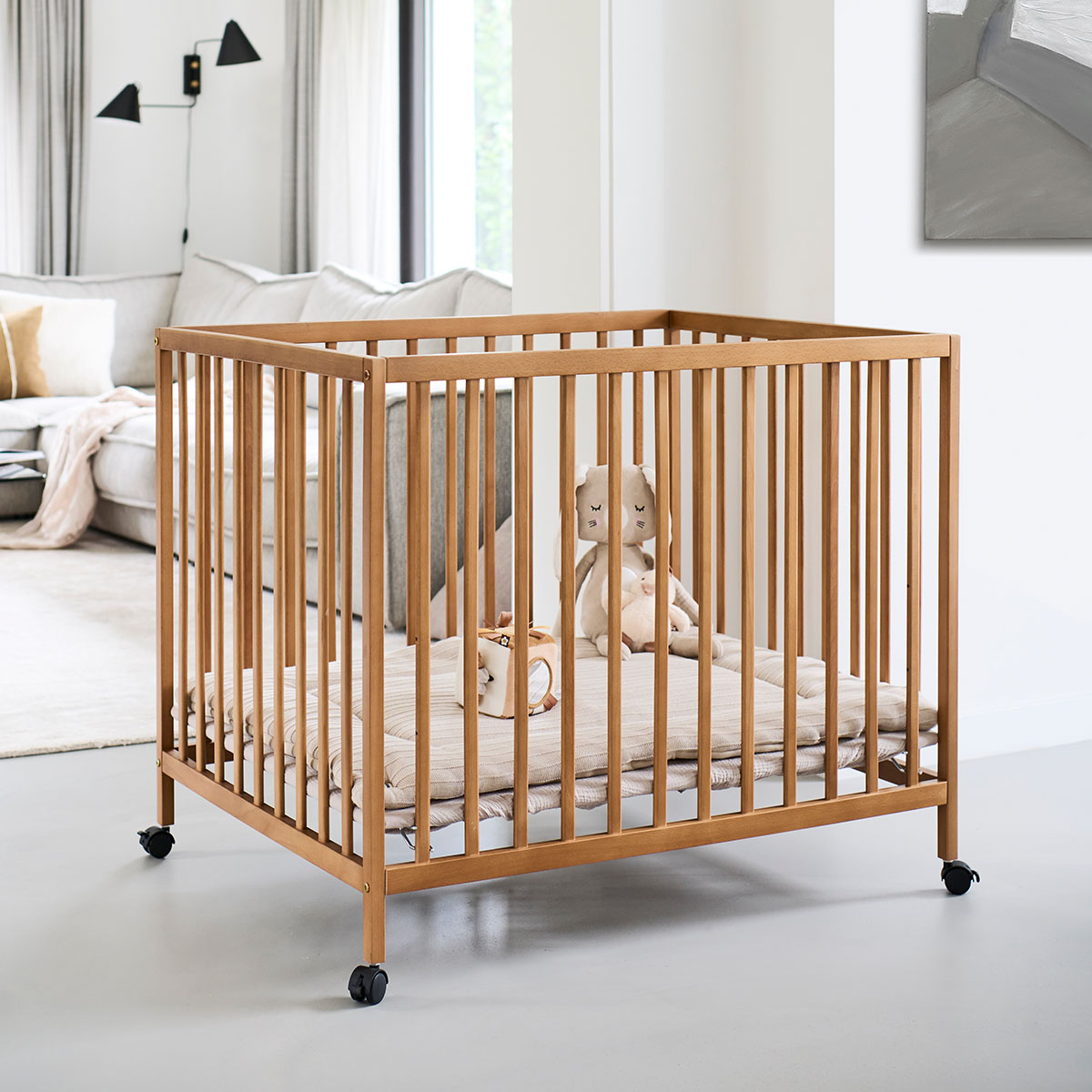 BABY BOX «NOIS» | 95 X 75 CM | WALNOOT