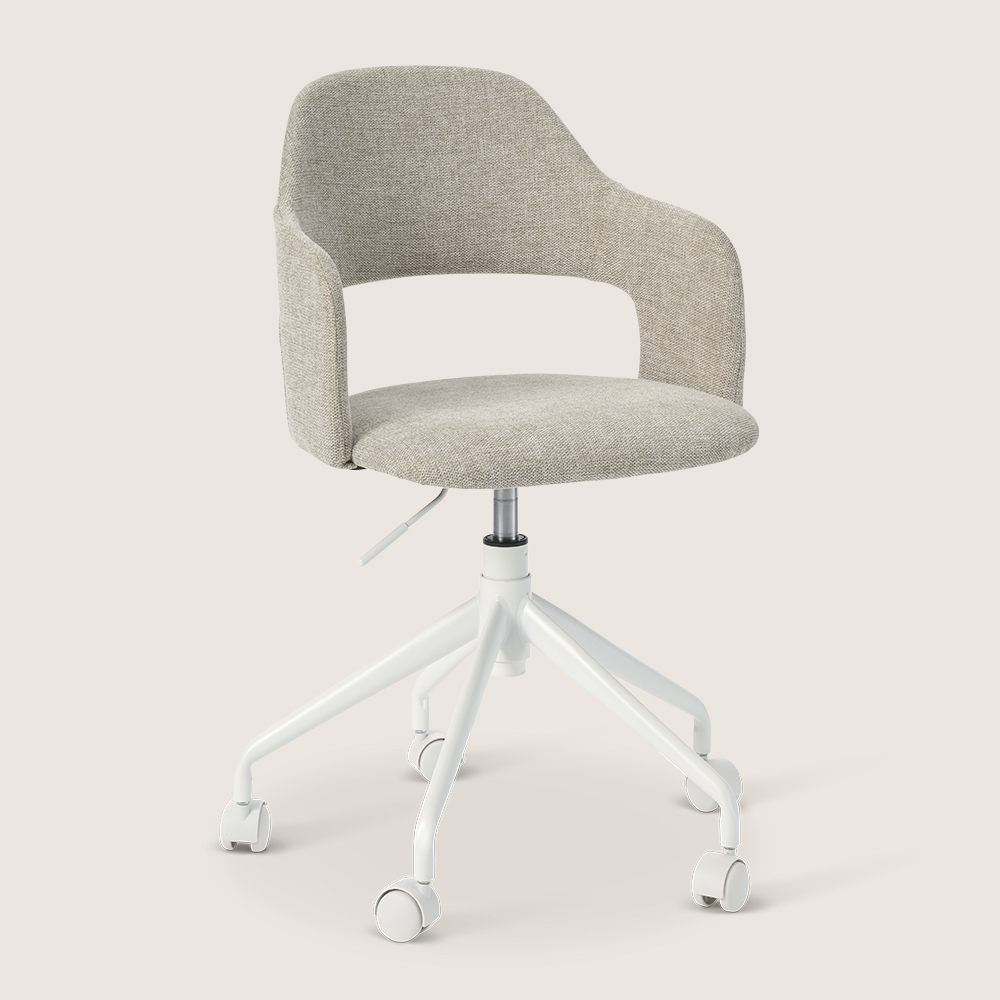 Chaise de bureau enfant «Cerise» | beige