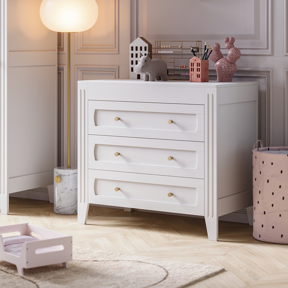 Commode voor Baby «Milenne» | Wit
