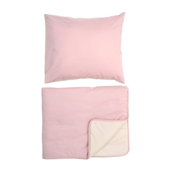 Dekbed zonder overtrek incl. kussenhoes | 140 x 200 cm | Roze