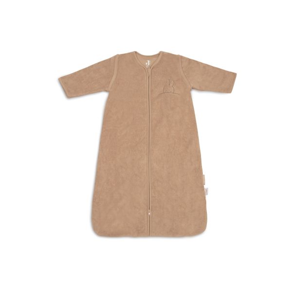 Jollein - Baby Slaapzak met Afritsbare Mouw 90cm Sleepy Miffy Terry - Biscuit