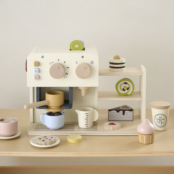 Houten koffiebar «Noisette» | 22-delig