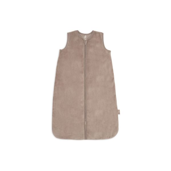 Jollein - Baby Slaapzak Mouwloos 110cm Velvet - Milky Coffee