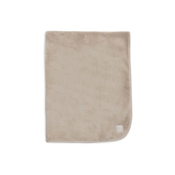 Jollein - Deken Ledikant 100x150cm Basic Jersey/Sherpa - Warm Sand