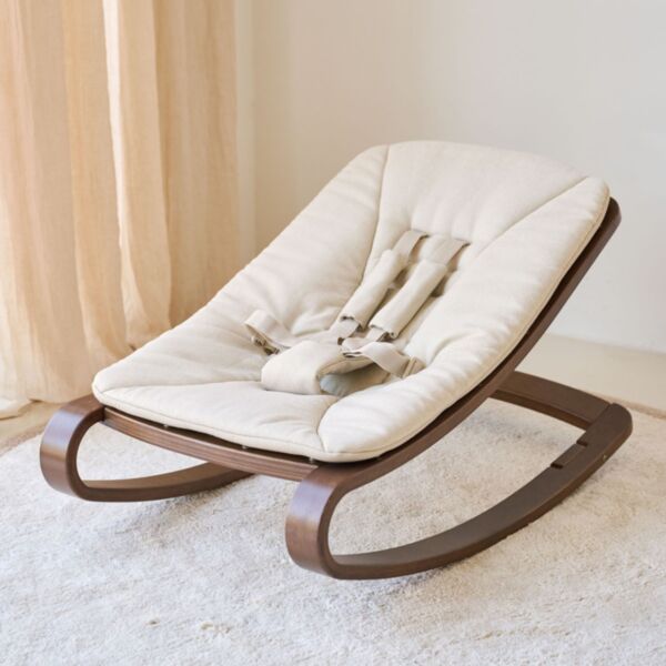Wipstoel baby «Cocoon» | Beige melange en cocoa