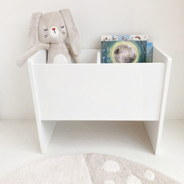 boekenkist opbergkist hout nuage wit Petite Amélie