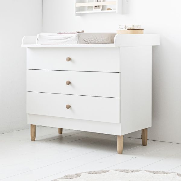 Baby commode Bocca wit hout van Petite Amélie