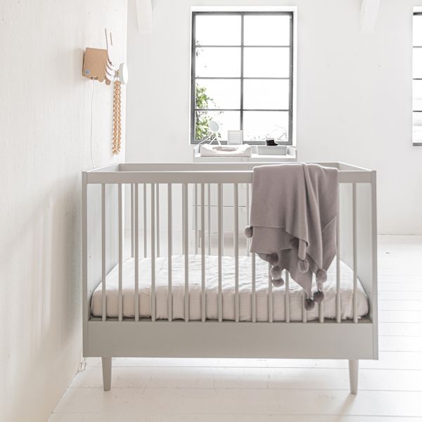Etoile ledikant 120x60 grijs