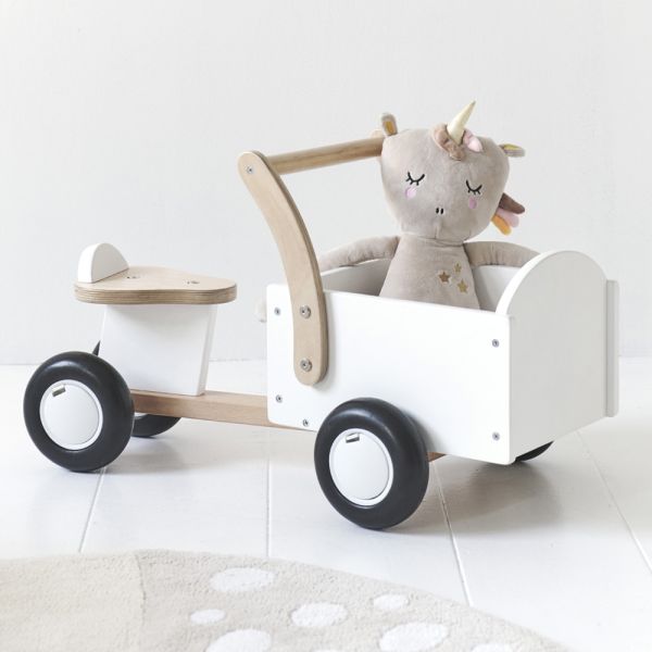 HOUTEN BAKFIETS | «AMSTERDAM» | WIT