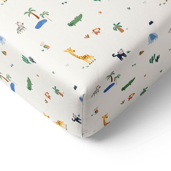 PEUTER HOESLAKEN 70 X 140 CM «SAFARI» | WIT