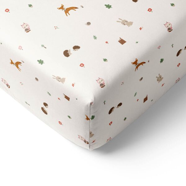 JUNIORBED HOESLAKEN 80 X 160 CM «WOODLAND» | OFF-WHITE