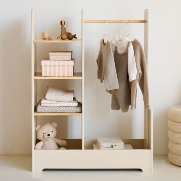 Montessori kledingkast «Lune» | Beige