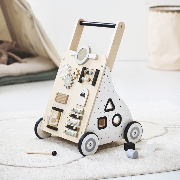 Loopwagen baby hout van Petite Amélie