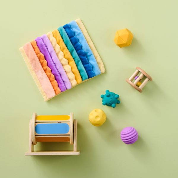 Montessori speelgoed speelgoed box voor baby van 4 tot 6 maanden van Petite Amélie
