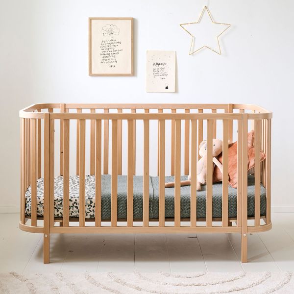 MEEGROEIBED OVAAL «COCOON» | 70 X 140 CM | NATUREL