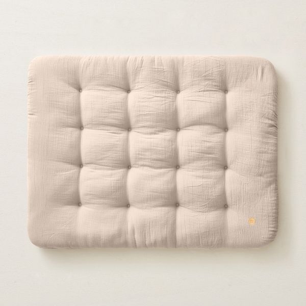 speelkleed zacht roze 110x85 biologisch katoen Petite Amélie 1
