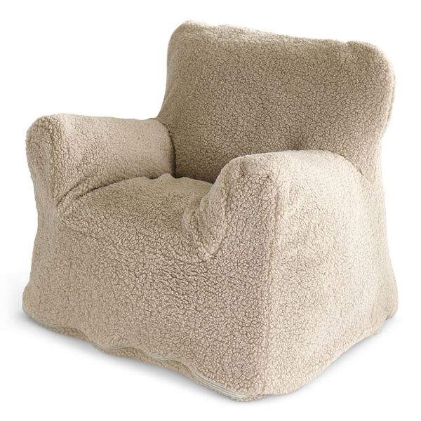 Teddy kinderfauteuil XL in beige van Petite Amélie