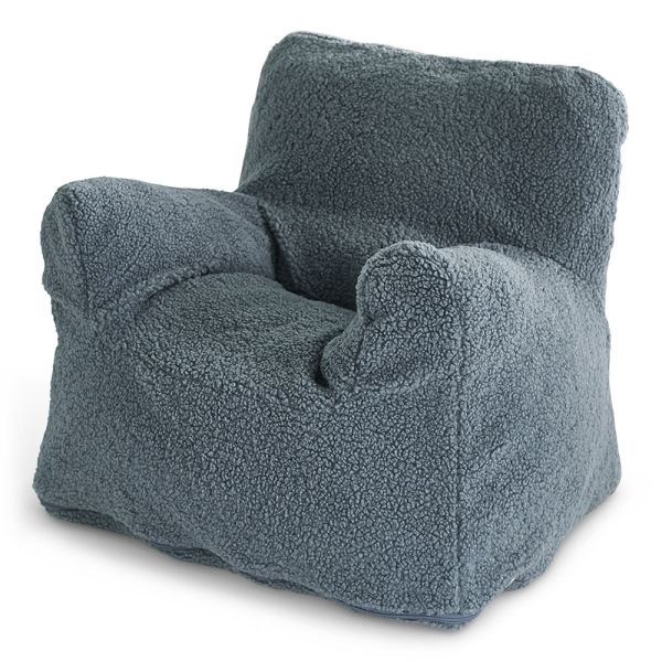 Teddy kinderfauteuil | XL | blauw