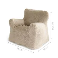 teddy-peuterstoel-afmetingen-beige