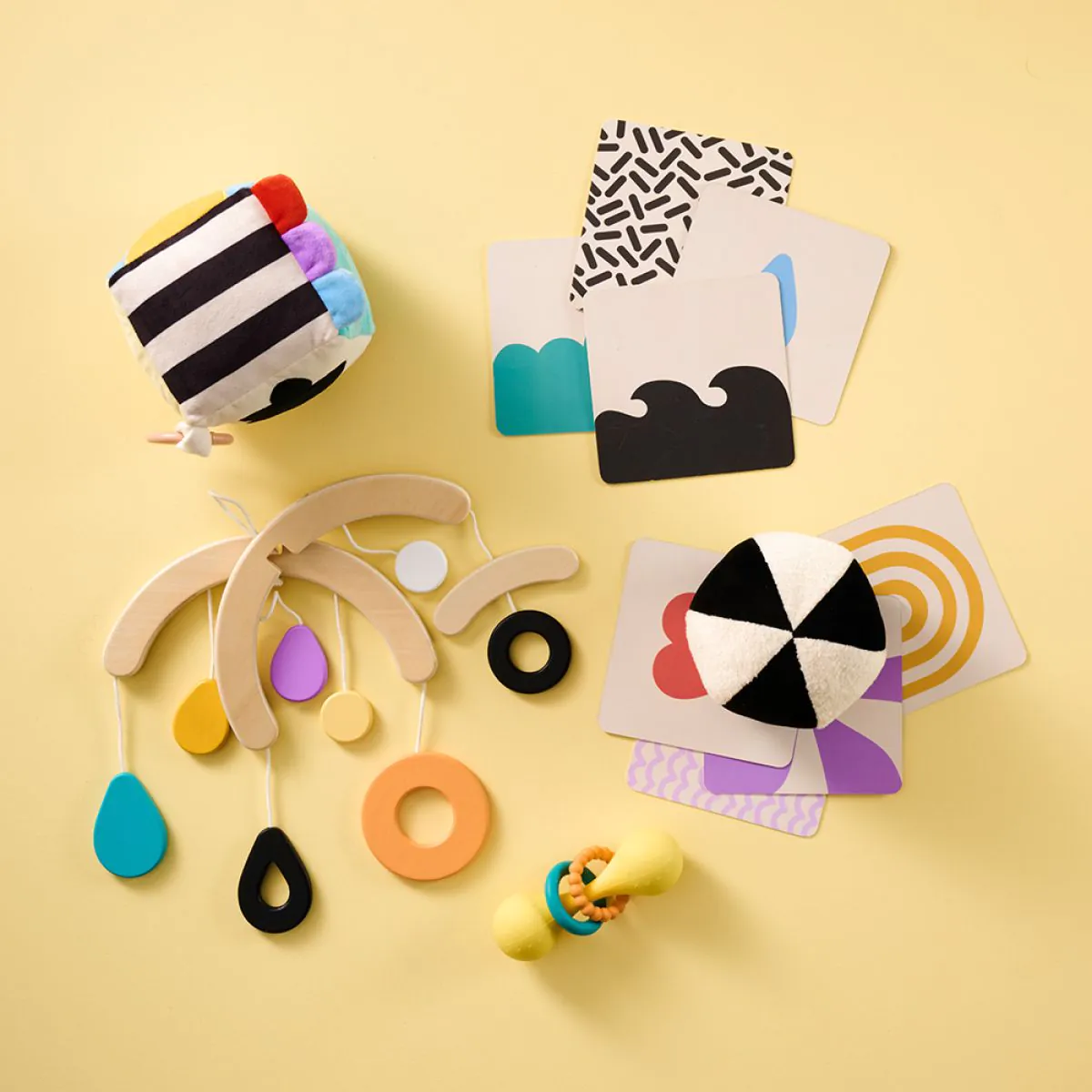 Montessori Set | Educatief Baby Speelgoed | Kraamcadeau | Vanaf 0 Jaar