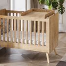 Verschoontafel voor babybed | hout