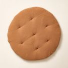 ROND SPEELKLEED Ø100 CM| MOUSSELINE KATOEN | CARAMEL