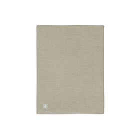 Jollein - Deken Wieg 75x100cm Basic Knit - Olive Green
