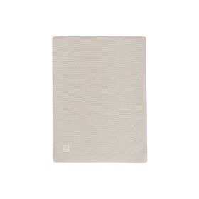Jollein - Deken Ledikant 100x150cm Basic Knit - Oatmeal