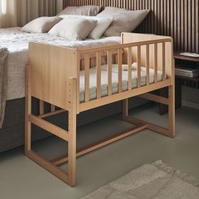 2-IN-1 CO-SLEEPER / AANSCHUIFBEDJE «NUAGE» | NATUREL