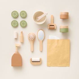 Houten Spa Set «Kit de détente d'Amélie»