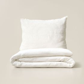 Dekbedovertrekset 200x140cm, incl. kussenhoes | wit