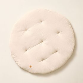 ROND SPEELKLEED Ø100 CM| MOUSSELINE KATOEN | BEIGE