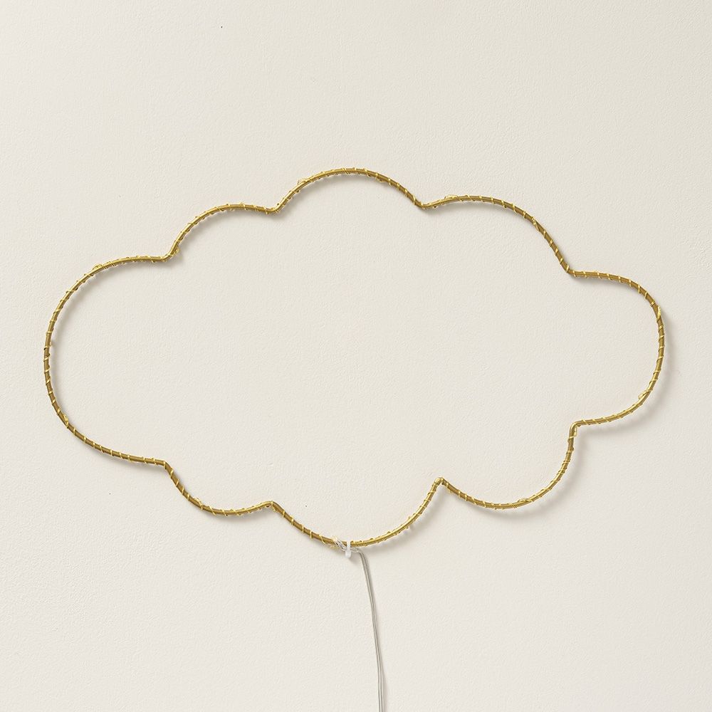 Cloud Wandlamp Meisje Jongen Cartoon Slaapkamer Bedlampje Decoratieve Wandlamp Creatieve Persoonlijkheid Art Kinderkamer Lamp Twee Kleuren Licht