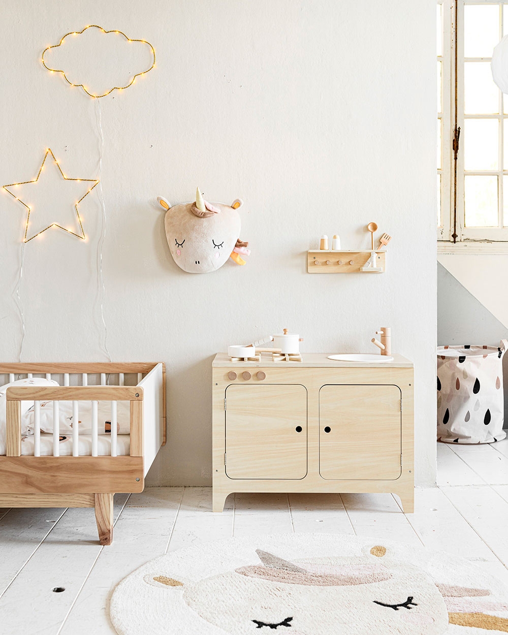 Wandleuchte Kinderzimmer LED-Lampe | Wolke