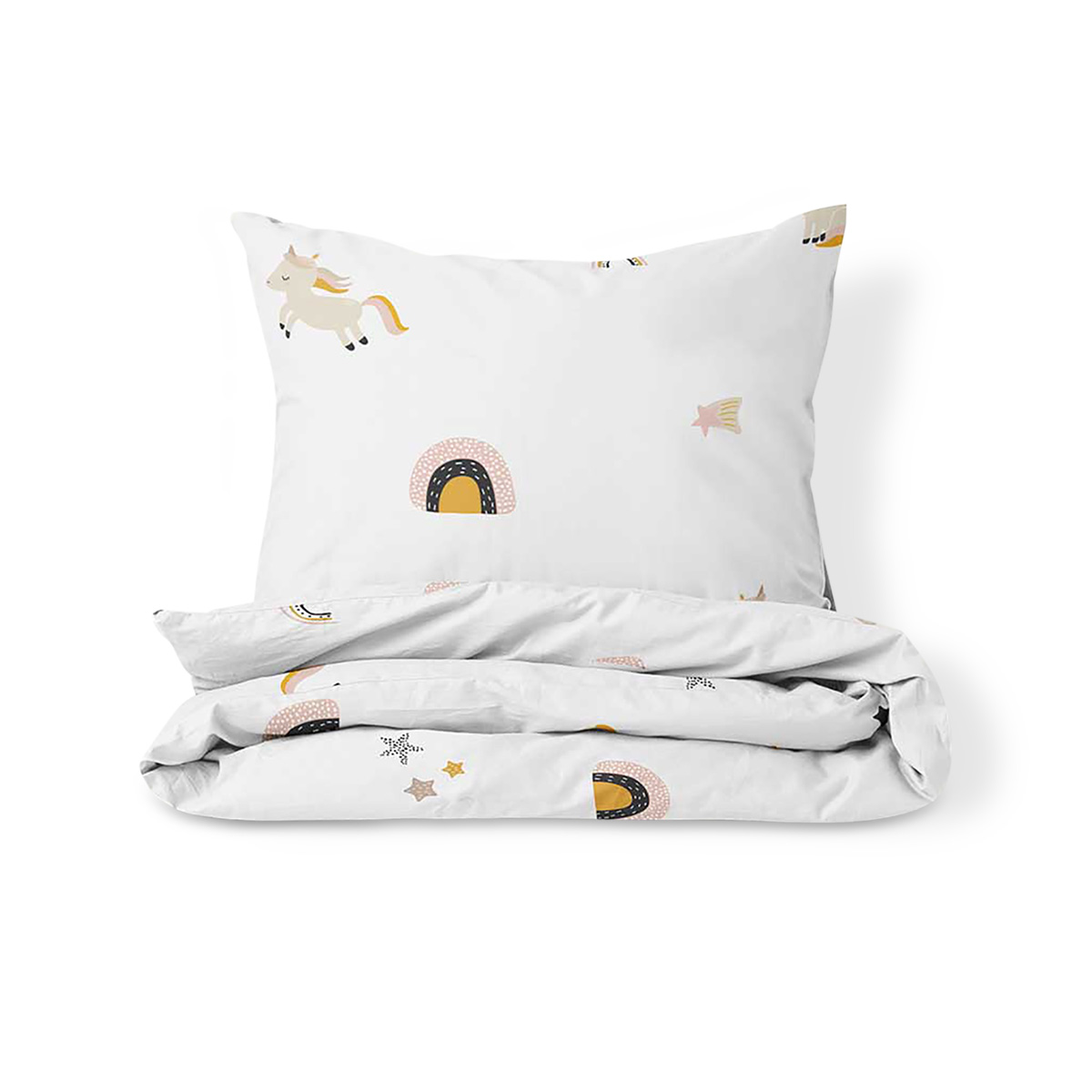 Eenhoorn Unicorn Paard Vleugels - Wandkleed - 200x150 cm - Groot wandtapijt - Poster