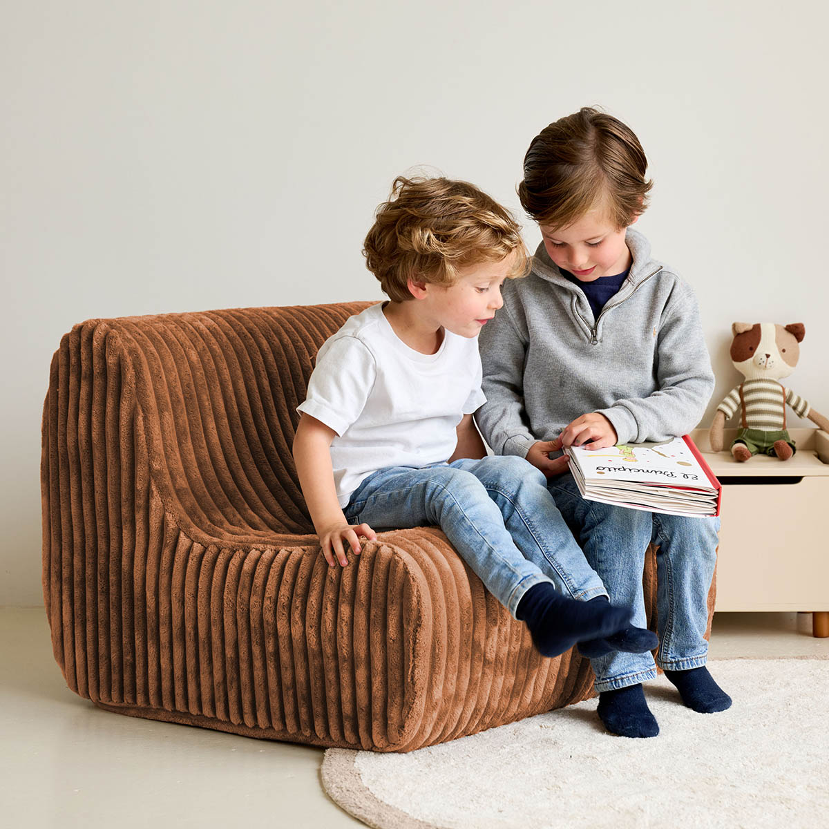 Kindersessel «Leandre» XL | Karamell