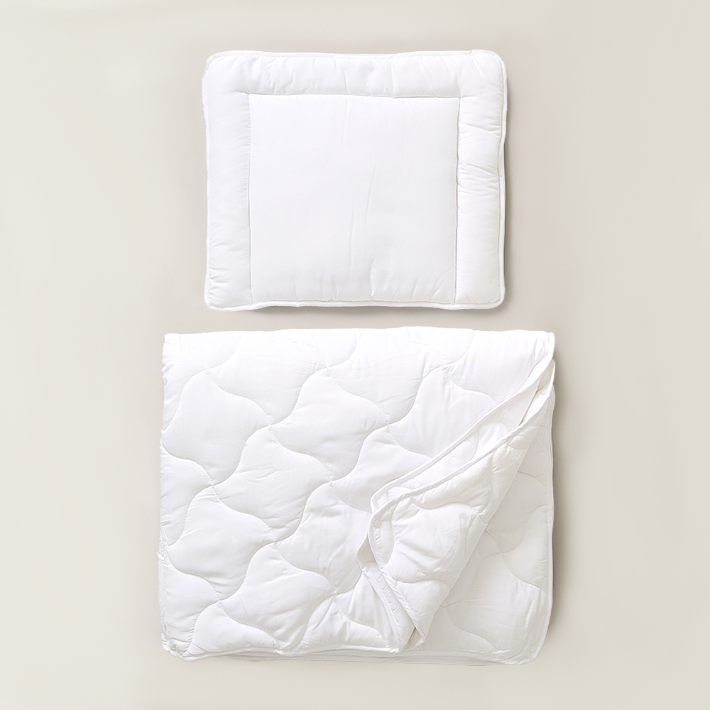 All Seasons Kinder-Bettdecken- und Kissen-Set Antiallergen | 120 x 150 cm