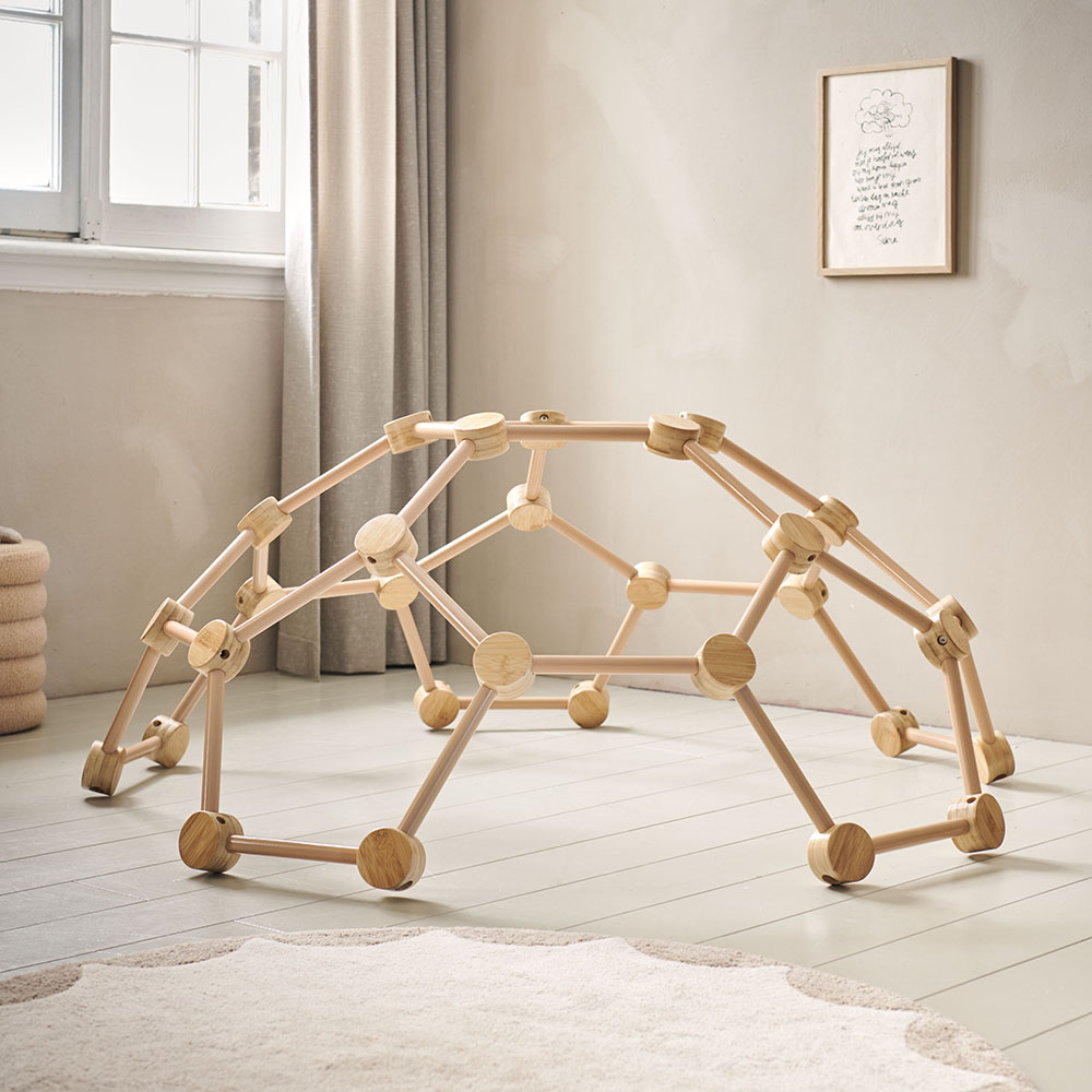 KLETTERGERÜST «IGLOO» | 150 × 60 cm | Natur & braun