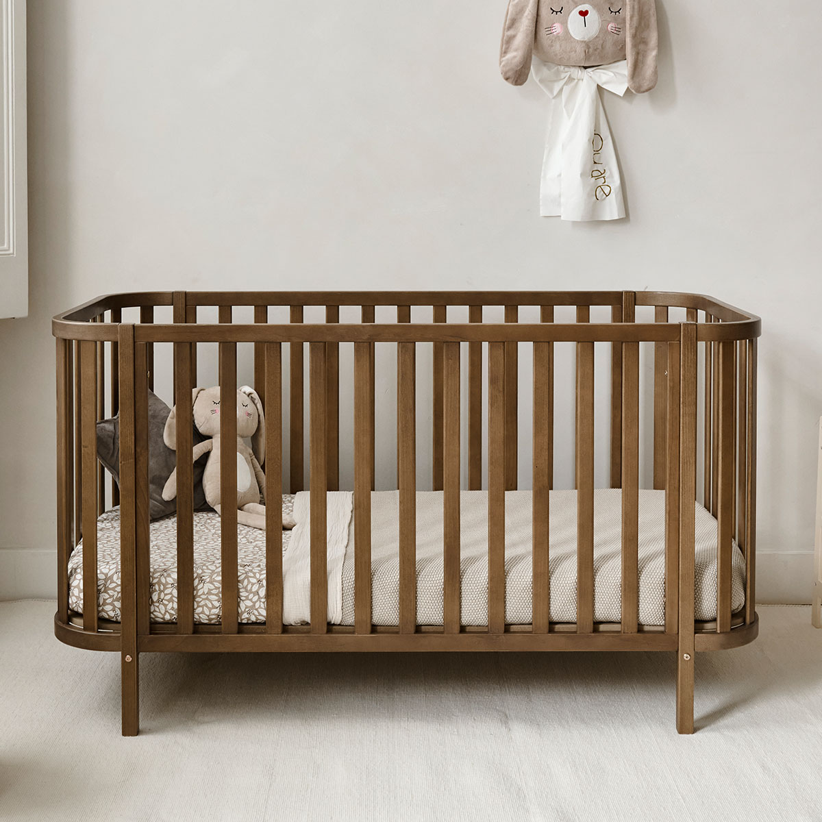 Mitwachsendes Babybett «Cocoon» | 70 x 140 cm | Cocoa