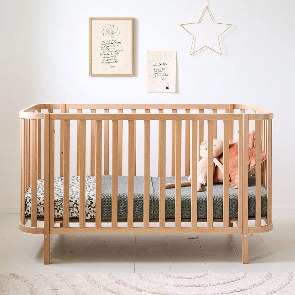 Mitwachsendes Babybett «Cocoon» | 70 x 140 cm | Natur