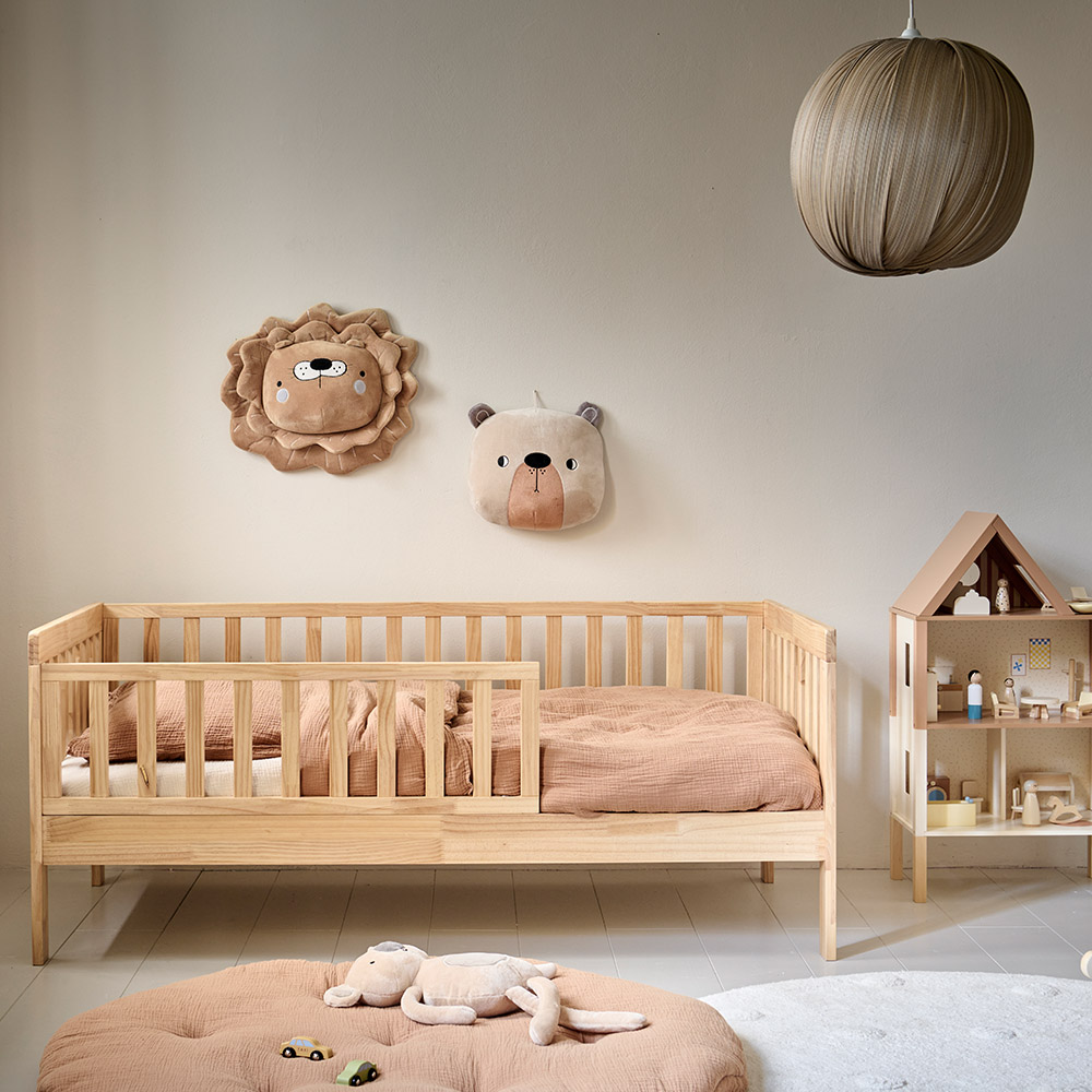 PEUTERBED «PLUME» | 70 X 140 CM | NATUREL
