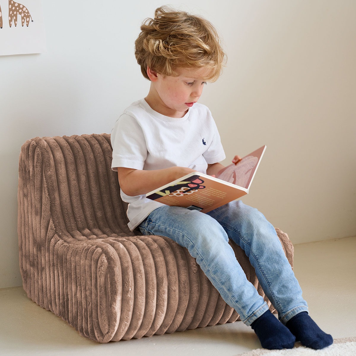Kindersessel «Leandre» | Braun