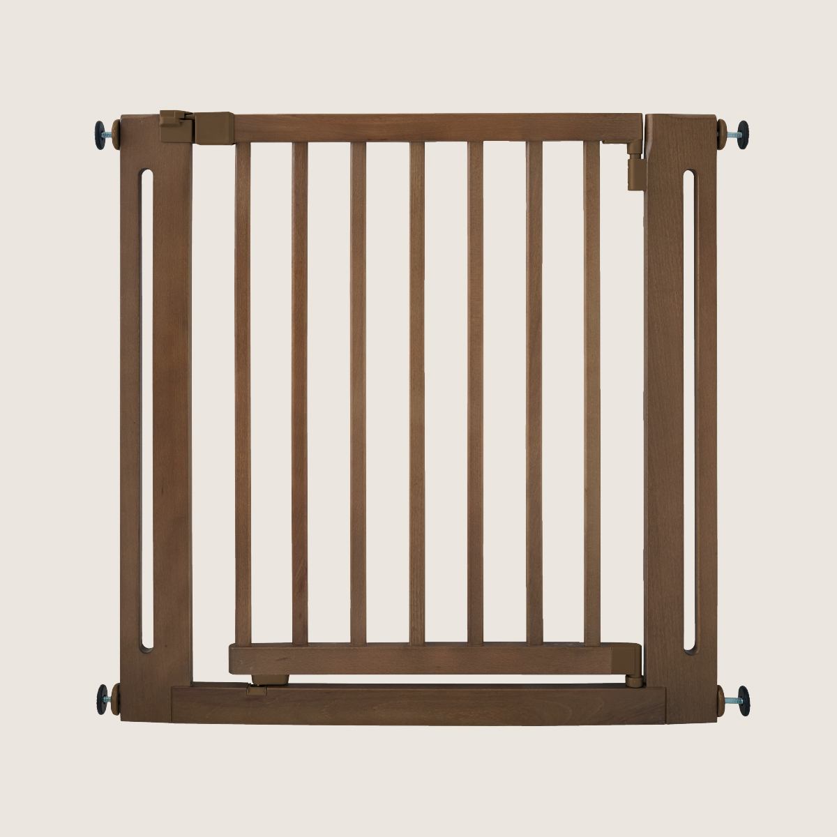 Houten traphekje | Verstelbaar 79-87 cm | Cocoa