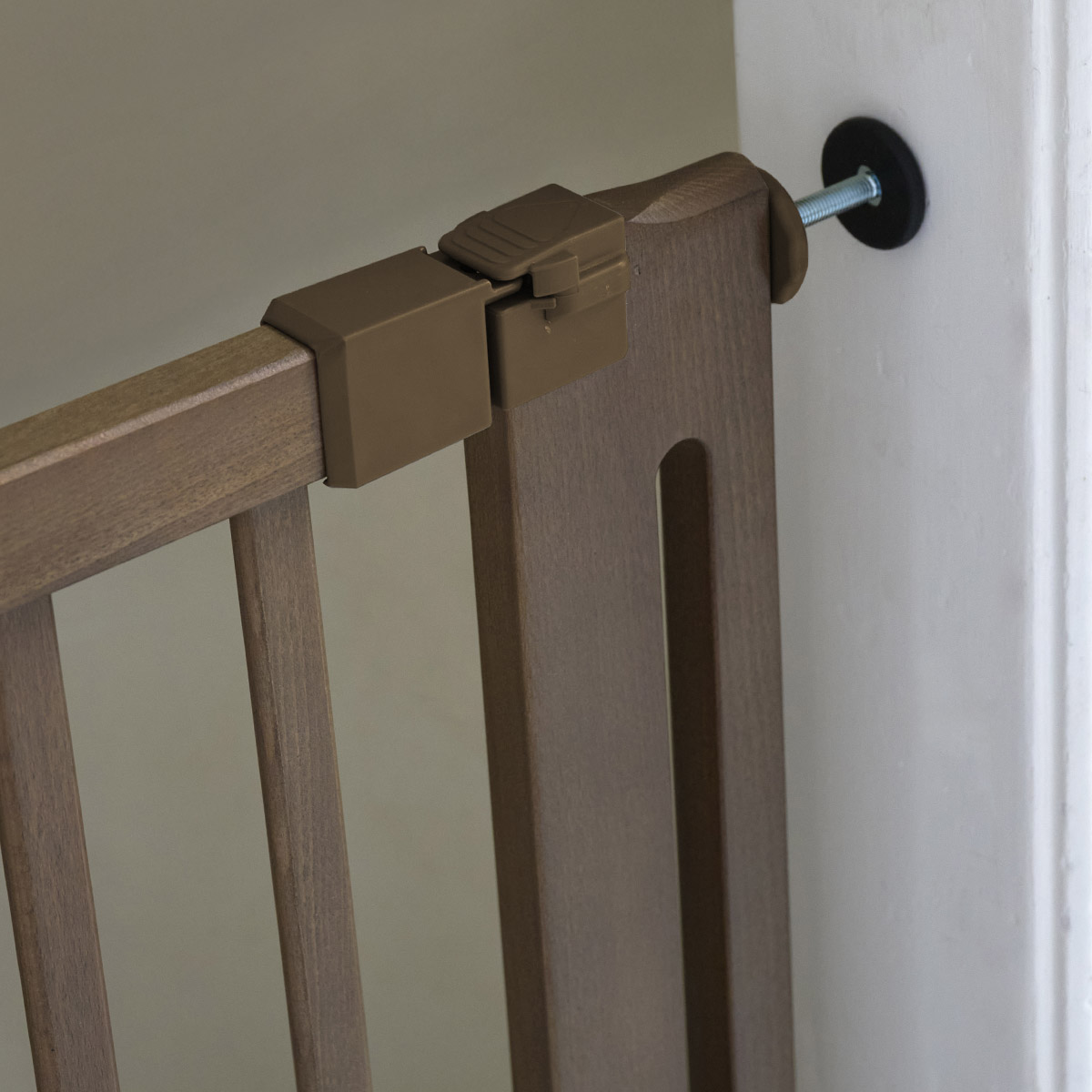 Houten traphekje | Verstelbaar 95-103 cm | Cocoa